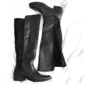 Black Knee high boots